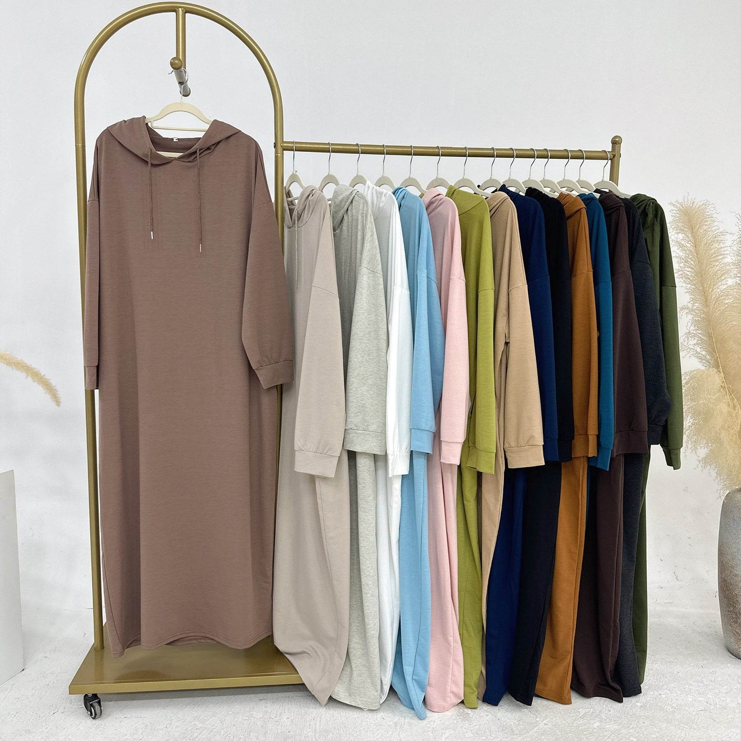 Solid Color Hoodie dress - Price Value Store