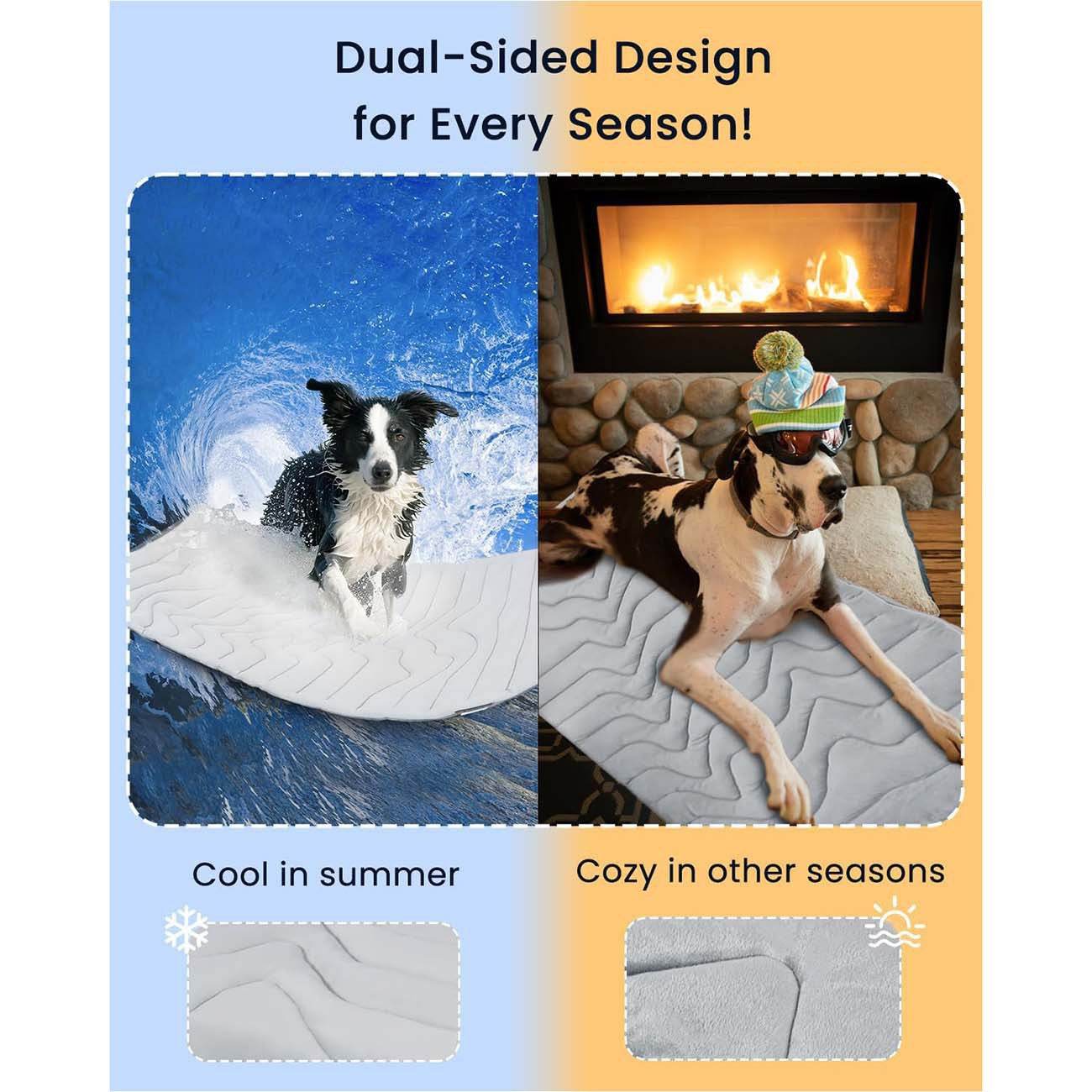 Summer & Winter Dual Use Pet Cooling and Heating Pad - Price Value Store