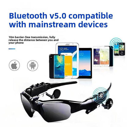 Smart 5.0 Bluetooth Polarized Sunglasses with Hands-free Calling - Price Value Store