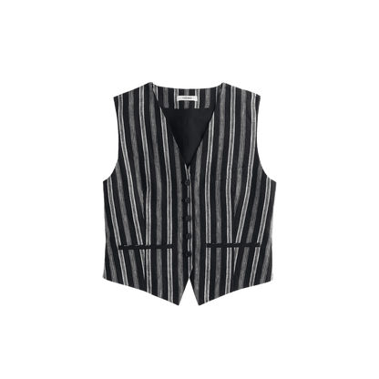 V-neck women's suit vest - Price Value Store