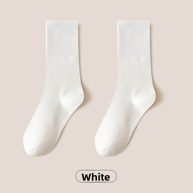 mid-calf length socks casual cotton socks - Price Value Store