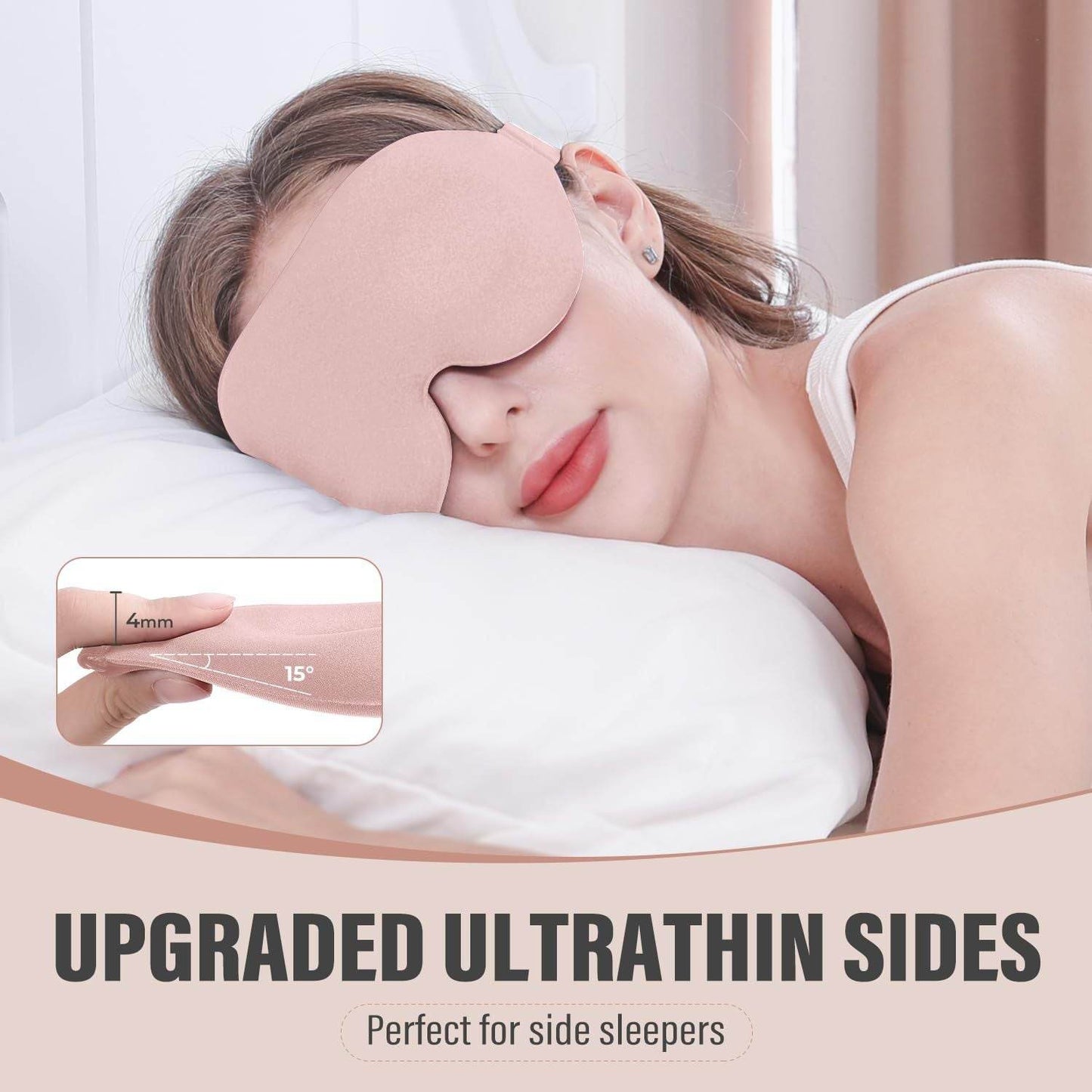 Full light-blocking sleep eye mask - Price Value Store