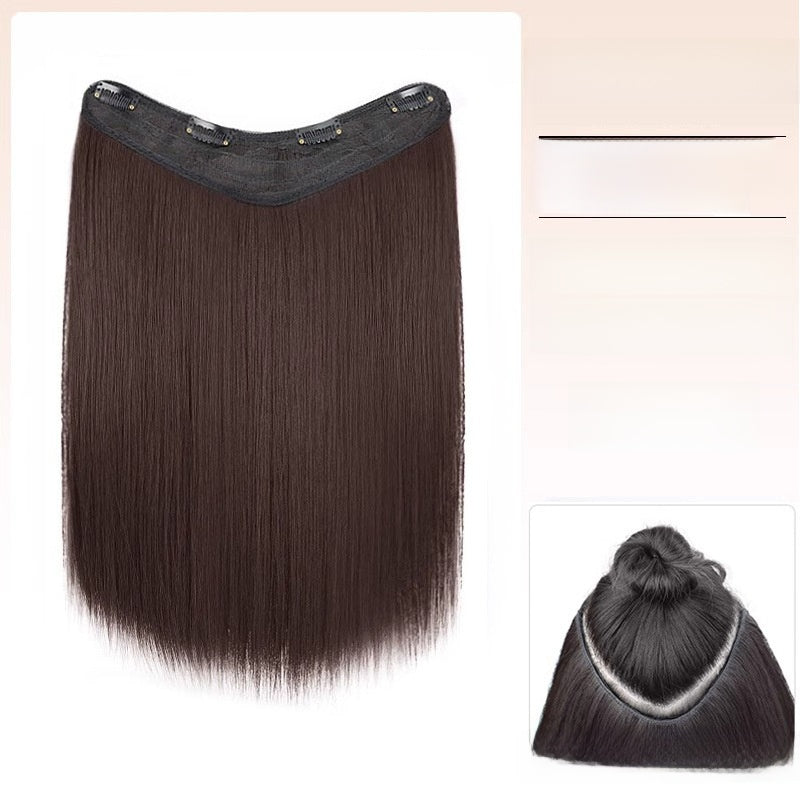 A one-piece wig for women