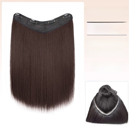 A one-piece wig for women