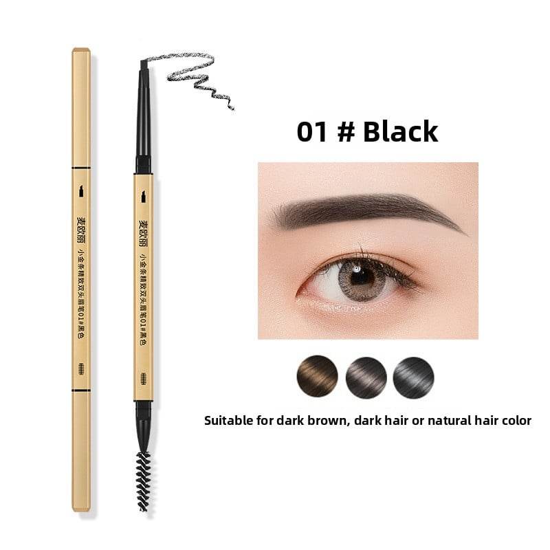 Maoli double-headed fine eyebrow pencil - Price Value Store