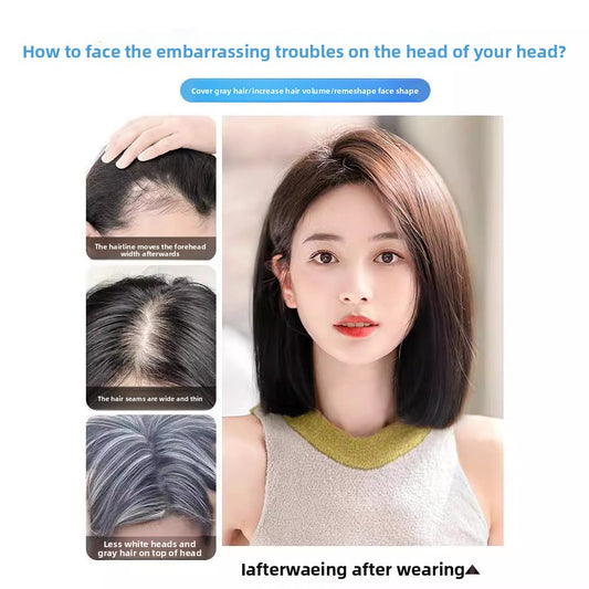 Wig pieces for women's full real hair