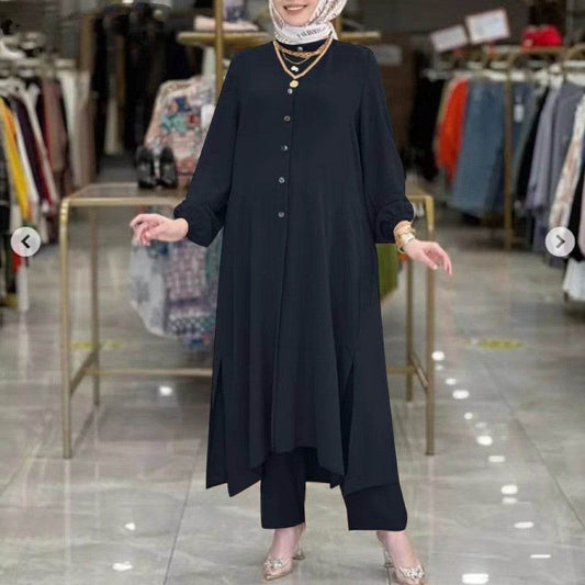 Silk shirt and pants set - Price Value Store