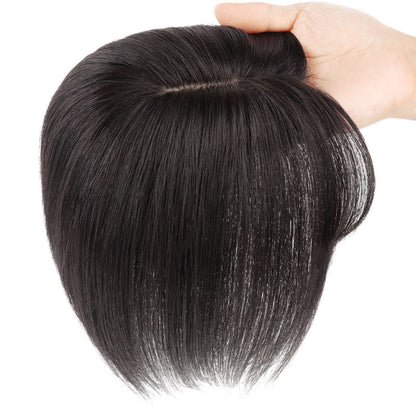 Invisible Straight Human Hair Wig Piece for Women