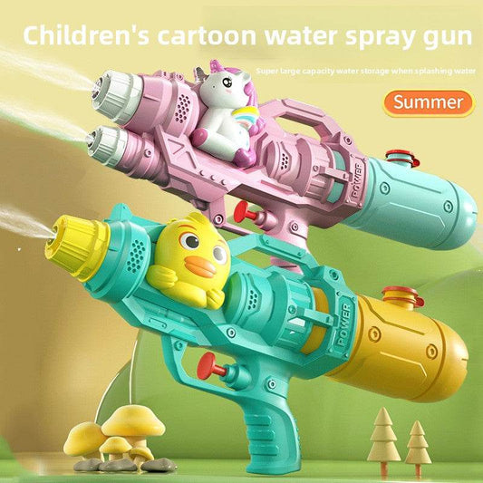 Double-nozzle dinosaur duck water gun water splashing toy - Price Value Store
