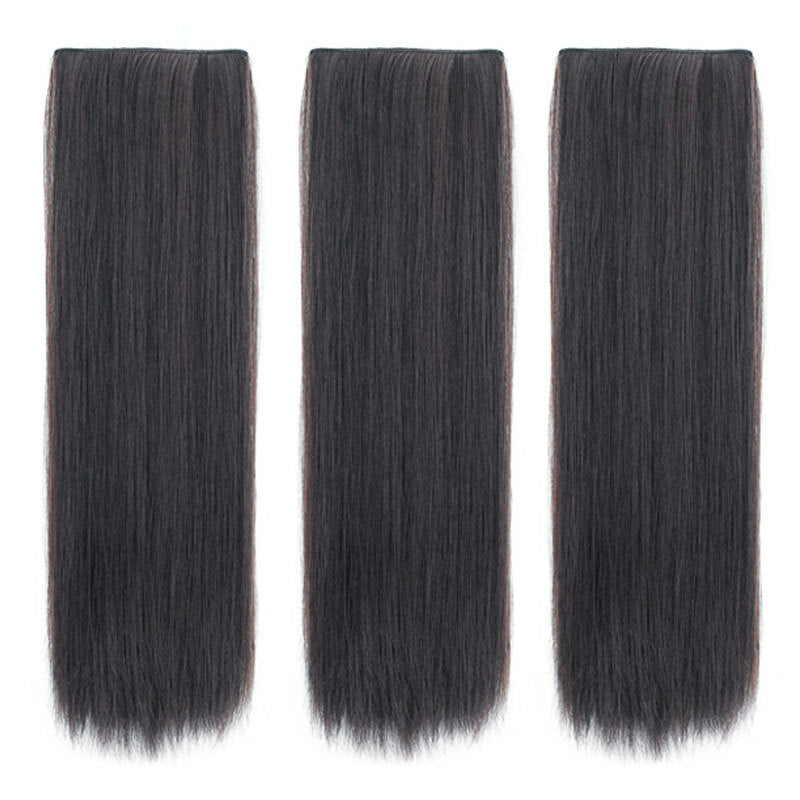Simulated hair pads and wig pieces