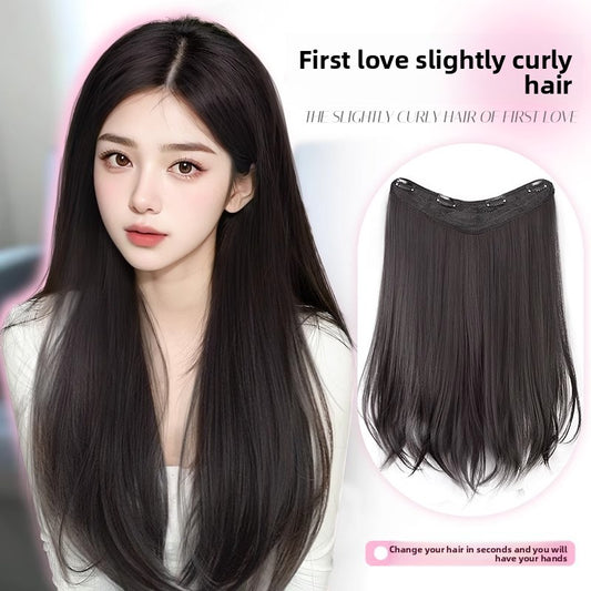 Seamless, invisible, micro-rolled wig pieces