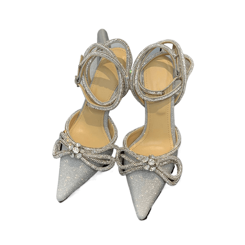 Baotou High Heel Pointed Toe Sandals - Price Value Store