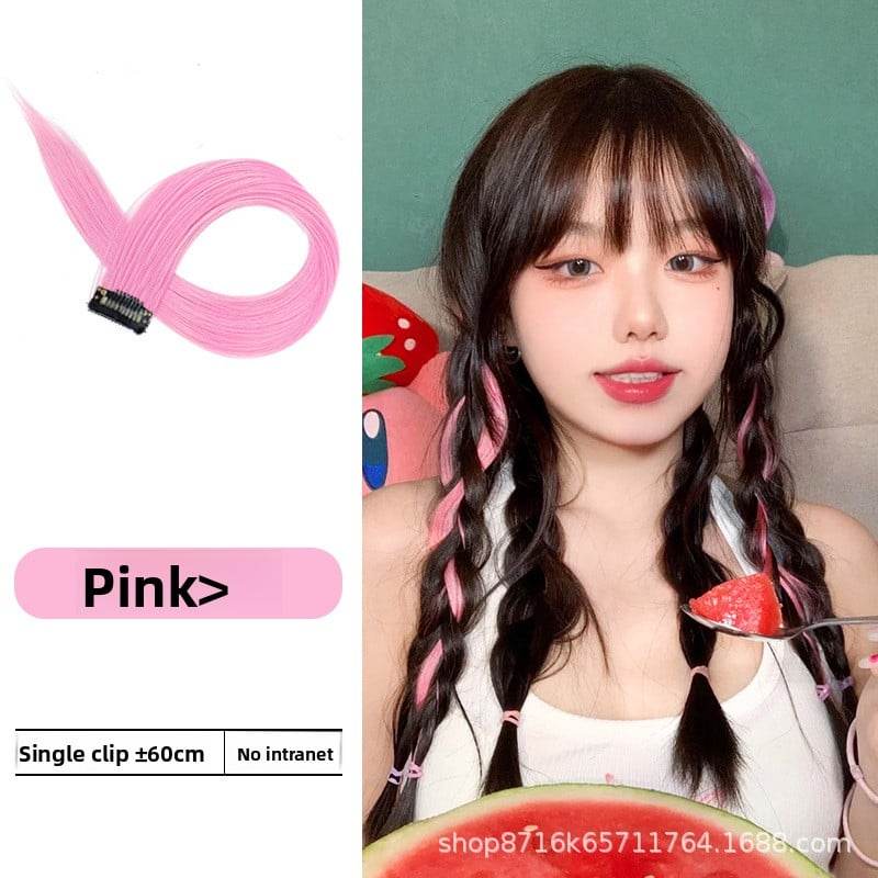 Colorful one-piece wig pieces - Price Value Store