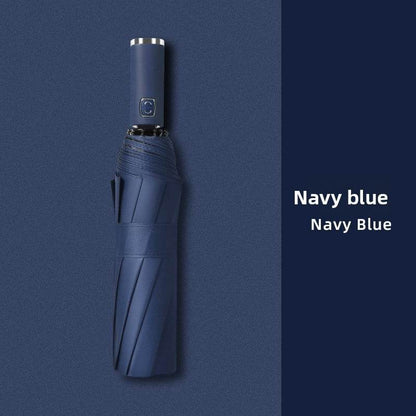 The fully automatic umbrella is suitable for both sunny and rainy days - Price Value Store