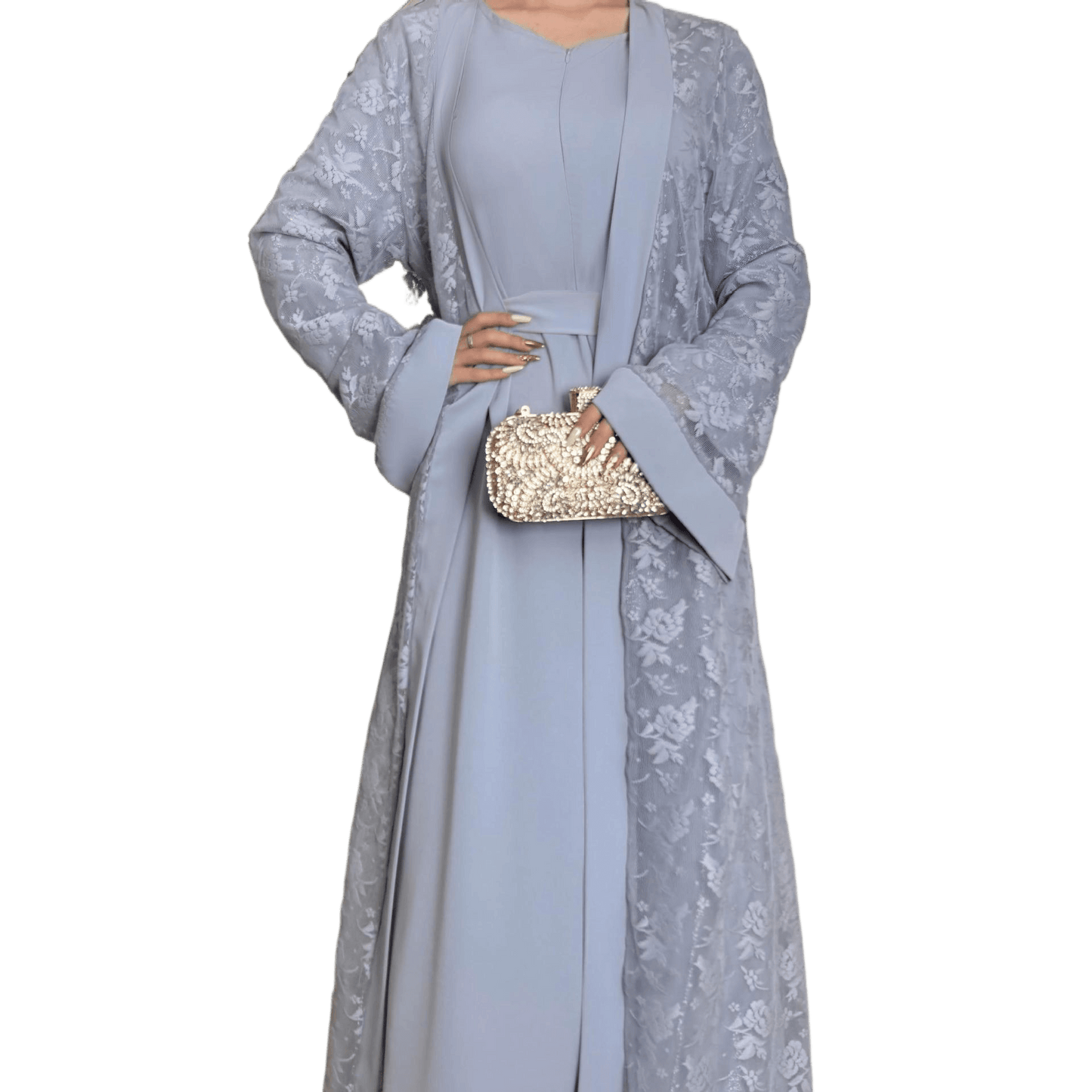Lace two-piece dress - Price Value Store