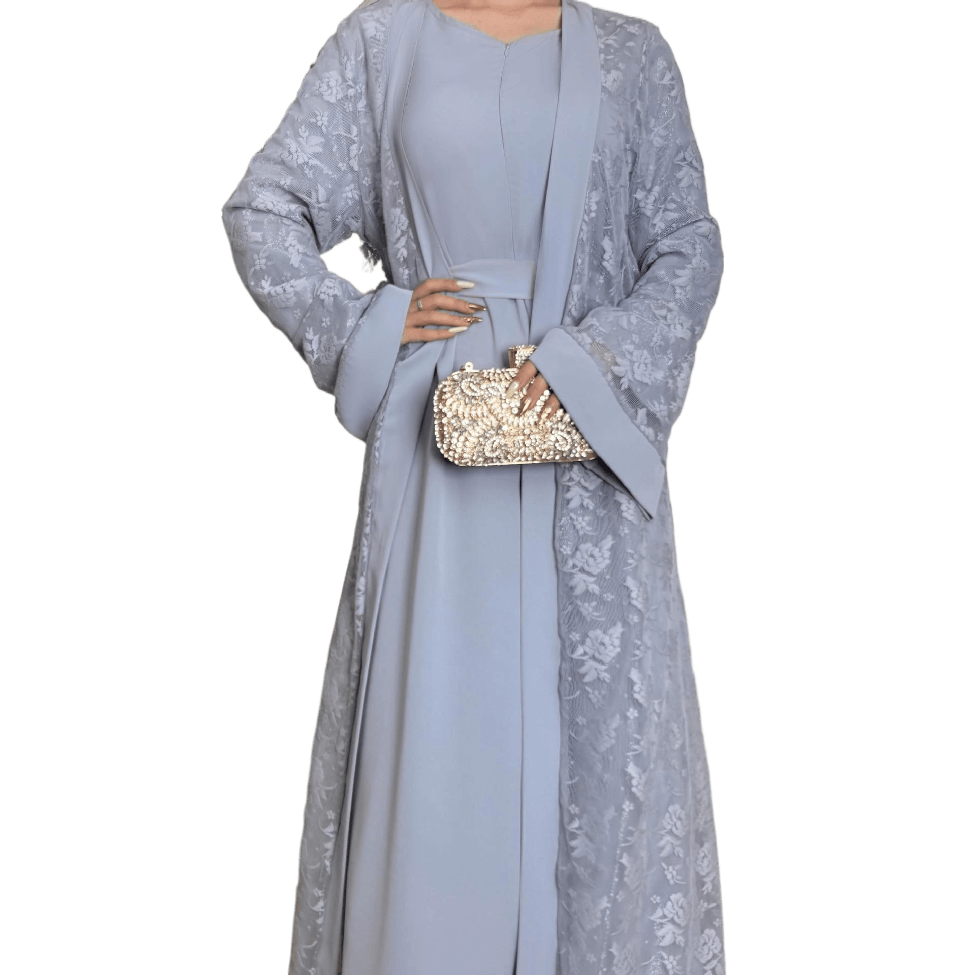 Lace two-piece dress - Price Value Store