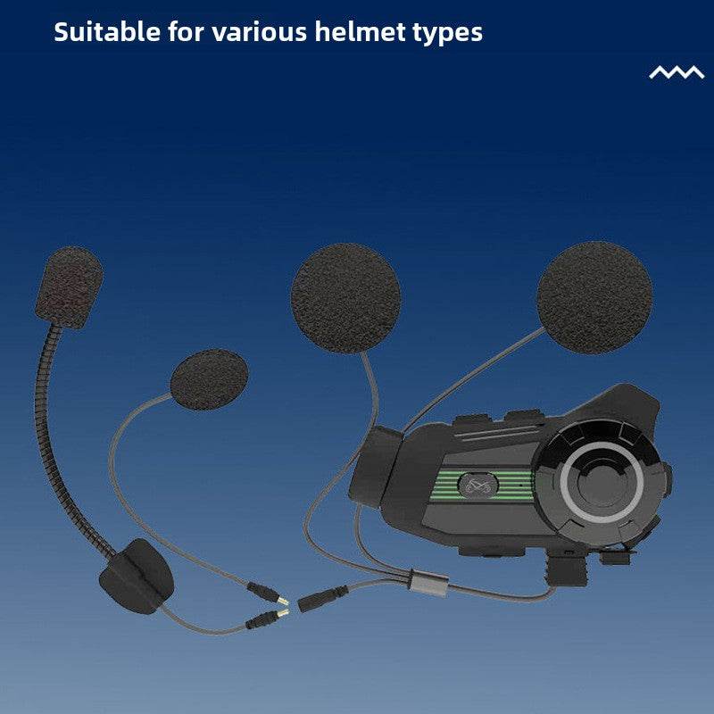 Wireless Motorcycle Helmet Bluetooth Headset with 2K Camera and Intercom - Price Value Store