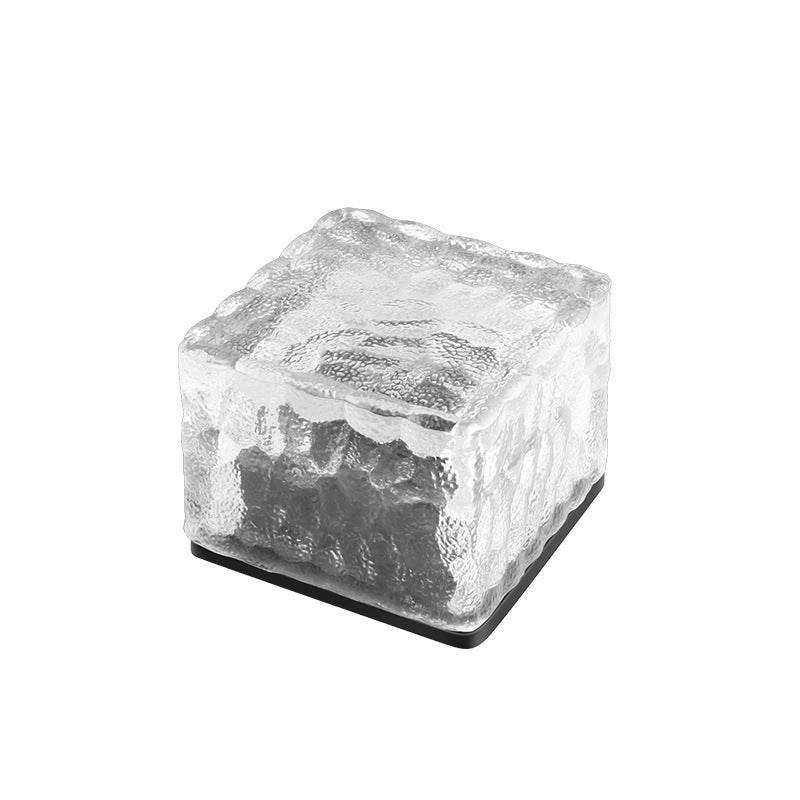 Solar-Powered Outdoor Ice Brick Lamp - Price Value Store
