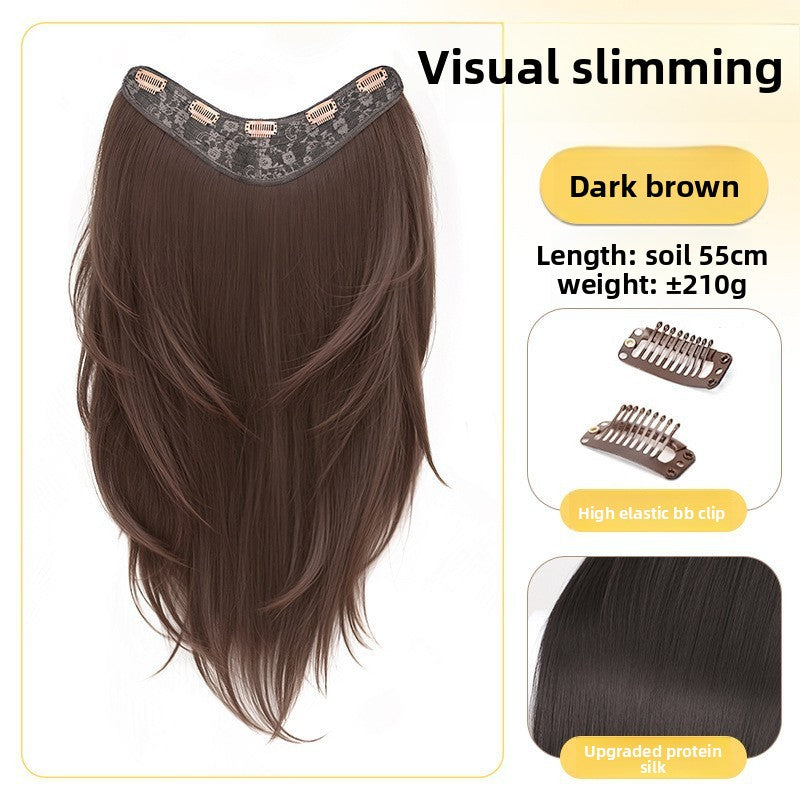 Seamless, invisible, micro-rolled wig pieces