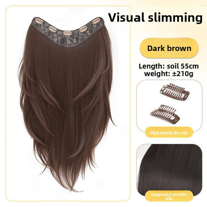 Seamless, invisible, micro-rolled wig pieces