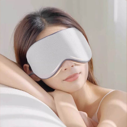 Solid-color silk cloud-shaped eye mask - Price Value Store