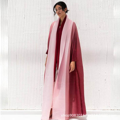 Embroidered floral robe - Price Value Store