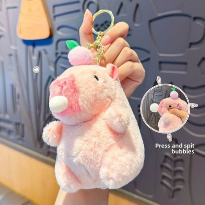 Cute Bubble-Blowing Kapibara Plush Toy - Price Value Store