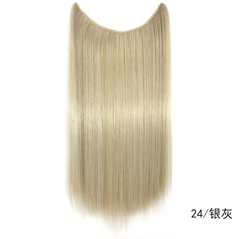 Seamless Straight Synthetic Hair Patch