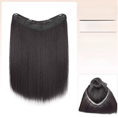 A one-piece wig for women