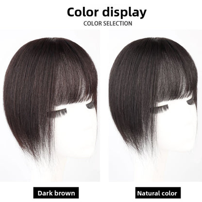Invisible Straight Human Hair Wig Piece for Women