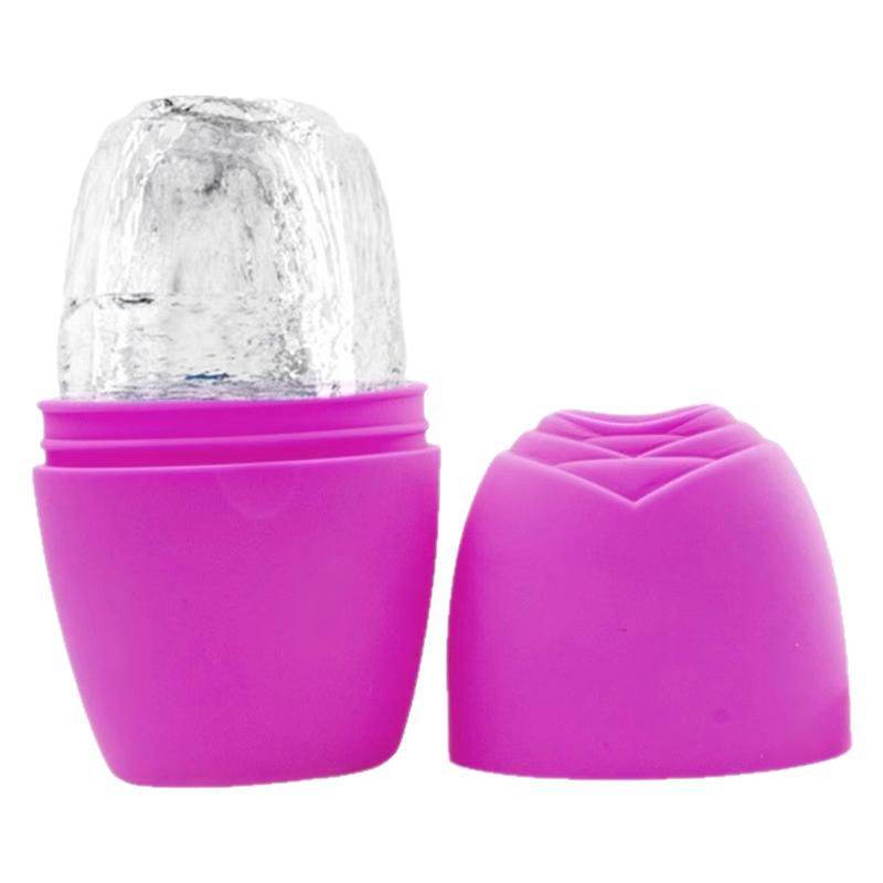 Silicone ice pack with rose-shaped ice mold - Price Value Store
