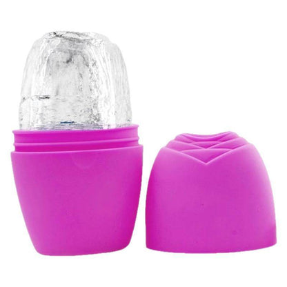 Silicone ice pack with rose-shaped ice mold - Price Value Store