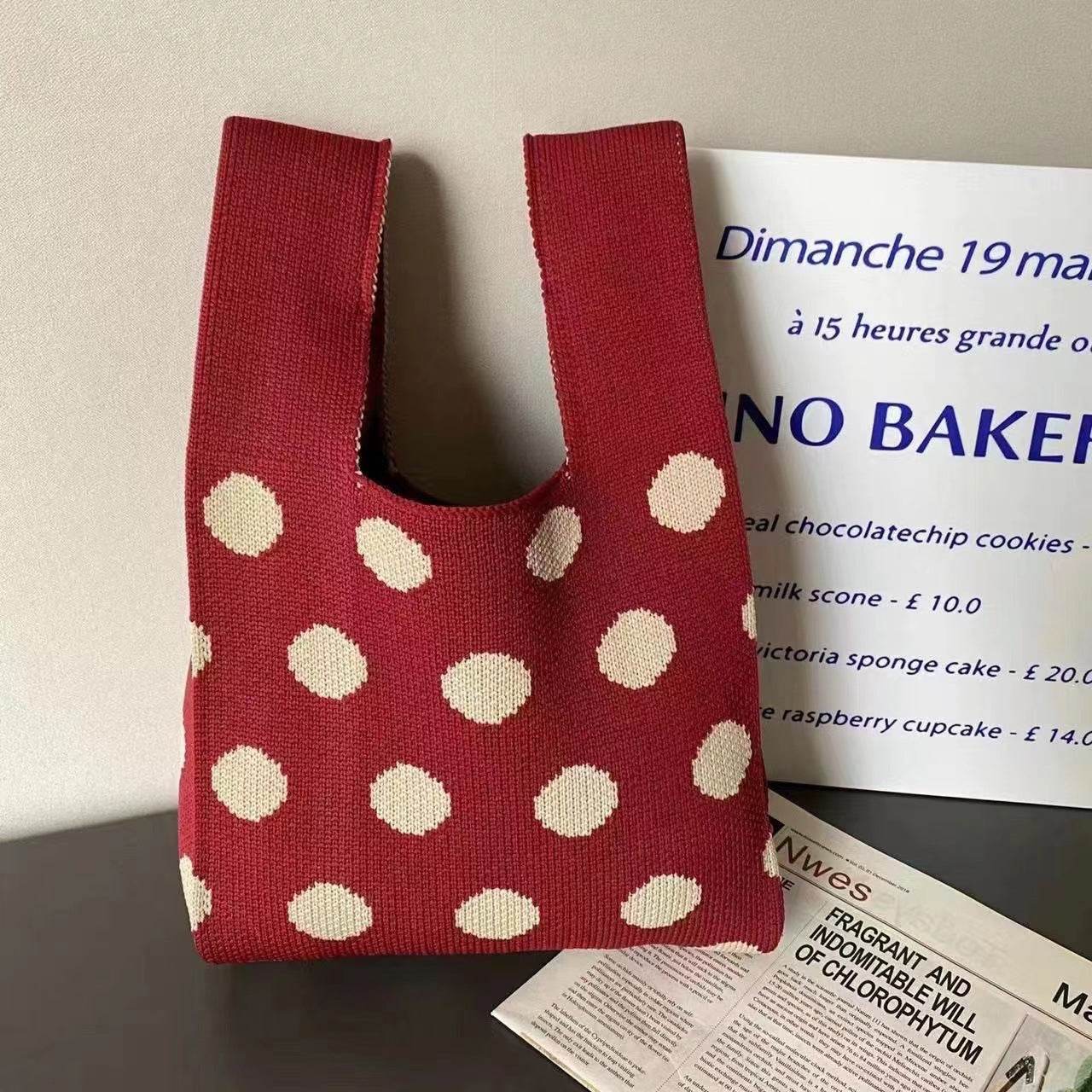 Knitted handbag - Price Value Store