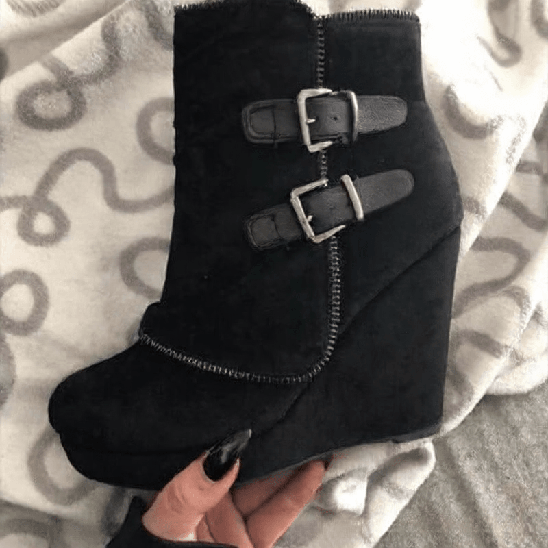 Pegged heel women's sandals - Price Value Store