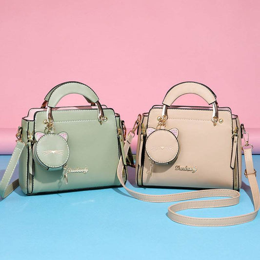 Solid Colour Shoulder Bags Bags Women Fashion Simple Women Bags Handbags - Price Value Store