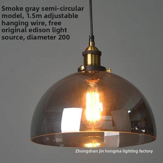 Creative retro glass chandelier - Price Value Store