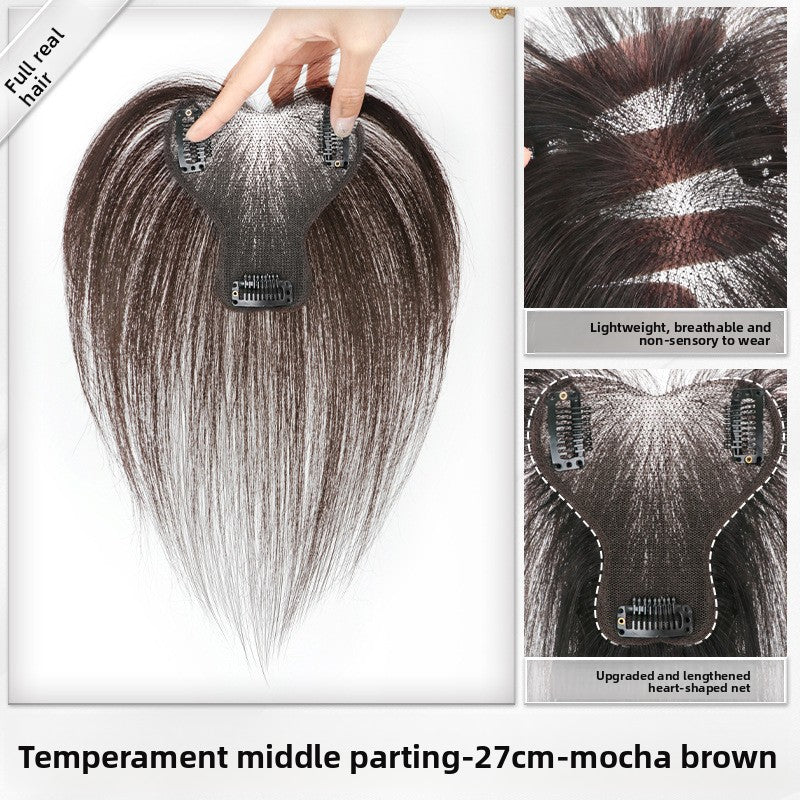 Fetal Hair Eight-character Bangs Wig