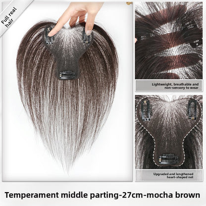 Fetal Hair Eight-character Bangs Wig