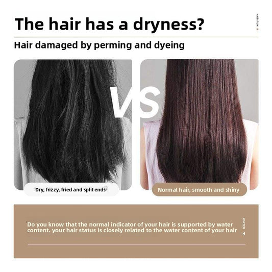 Disposable hair mask controls oil