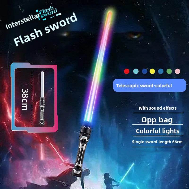 The two-in-one laser sword with seven-color retractable function - Price Value Store