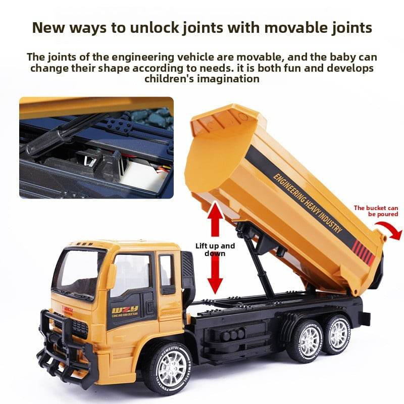 Alloy remote control excavator toy car - Price Value Store