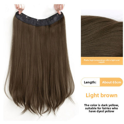 One-Piece Wig, Long Straight Hair