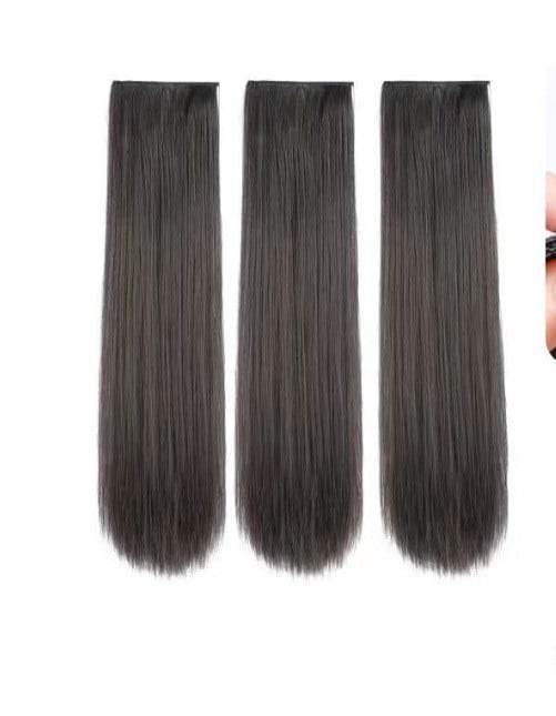 3-Piece Seamless Invisible Long Curly Hair Extensions for Women - Price Value Store