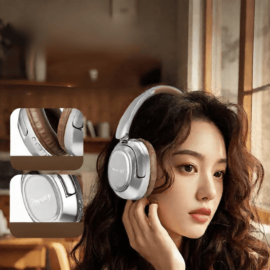 Wireless headphones with microphone and long battery life - Price Value Store