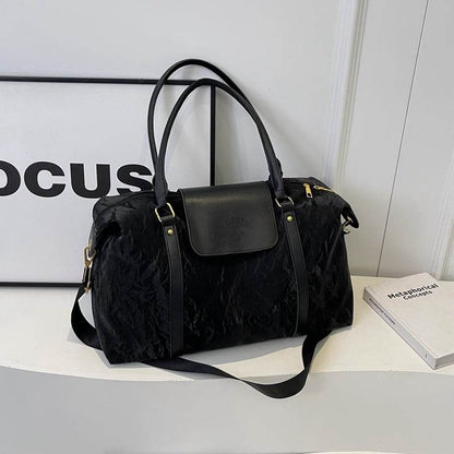 Large Capacity Hand-Carrying Short Travel Travel Bag Female Business Trip Lightweight Luggage Bag Waterproof Portable Luggage Bag Travel - Price Value Store