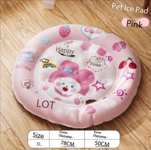 Pet ice mat, dog ice bed mat, summer sleeping mat, cat summer sleeping cooling mat, durable dog bed mat - Price Value Store