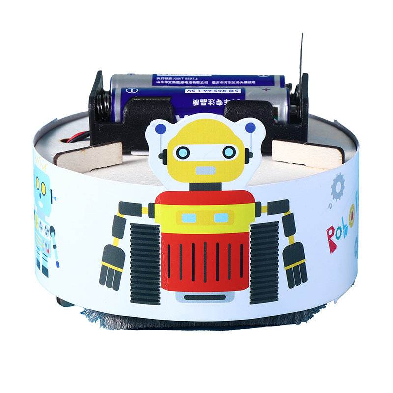 A small handmade robot vacuum cleaner made by technology - Price Value Store