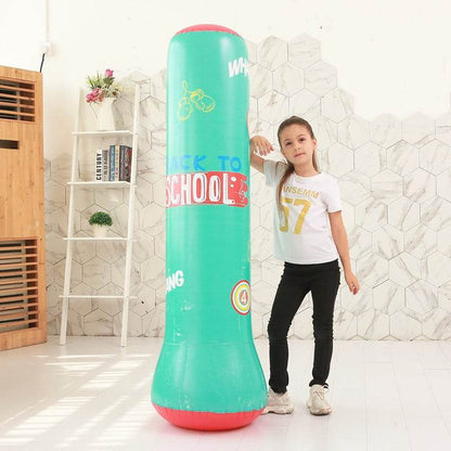 Inflatable fitness boxing column untoppleable figure - Price Value Store