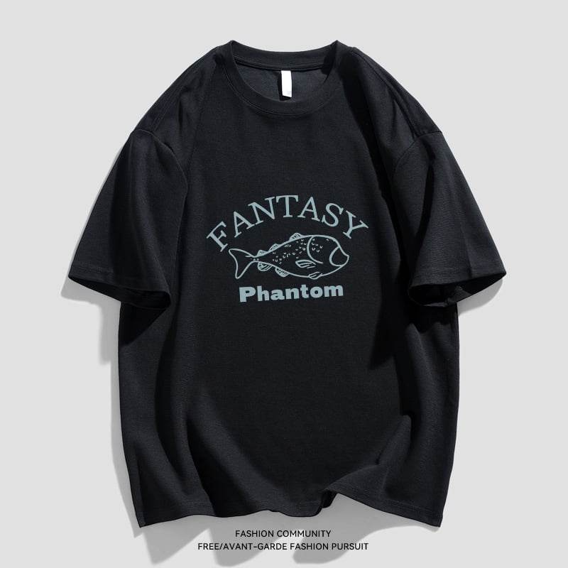 A versatile men's round-neck half-sleeved top - Price Value Store