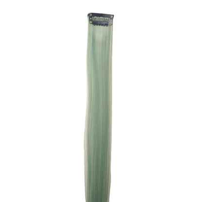 Wig pieces are dyed and dyed in various lengths